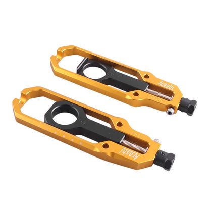 Gold Chain Adjustment Tensioners for Suzuki GSXR1000 (2009–2013) Pair