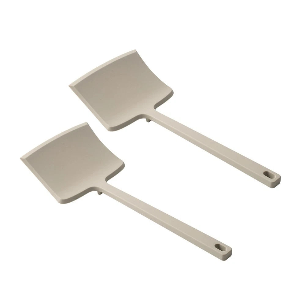 2 Piece Silicone Spatula Utensil Set for Pizza Pancake Beef Turning 31cm x 13cm