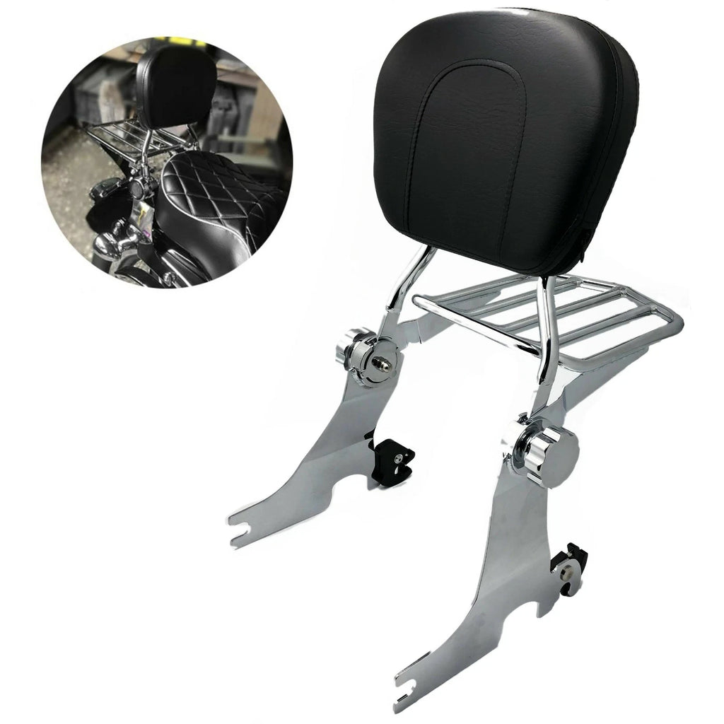 Adjustable Sissy Bar for Harley Sportster (2004–Present) Chrome