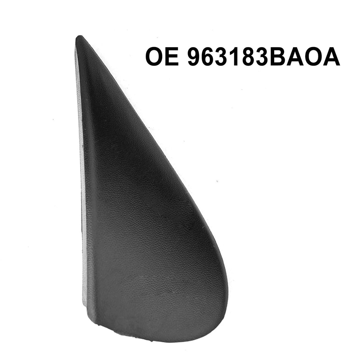 Mirror Molding Trim Direct Replacement For 963183BA0A Passenger Side/Front/Right