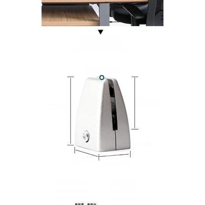 Screen Mounting Clip for Office Desk Glass Partition (2010–2023)
