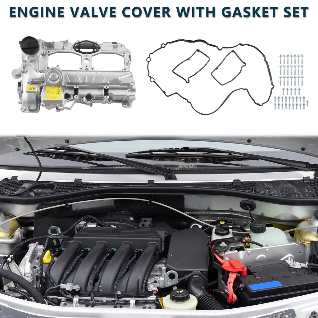 Engine Valve Cover with Gasket Replacement for BMW 528i (2012–2016)