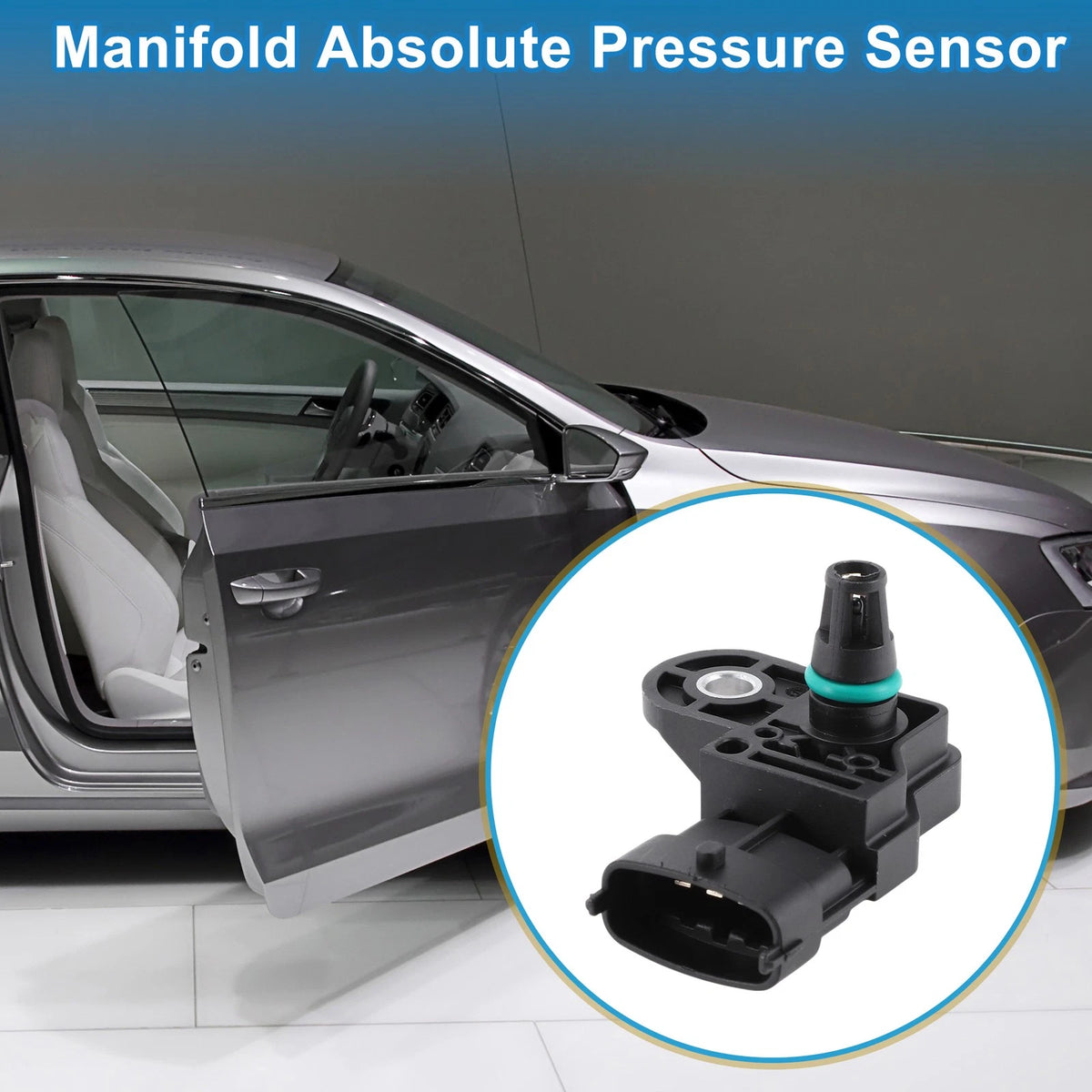 Manifold Absolute Pressure Sensor for Ford F-150 3.5L V6 EcoBoost (2012–2014)