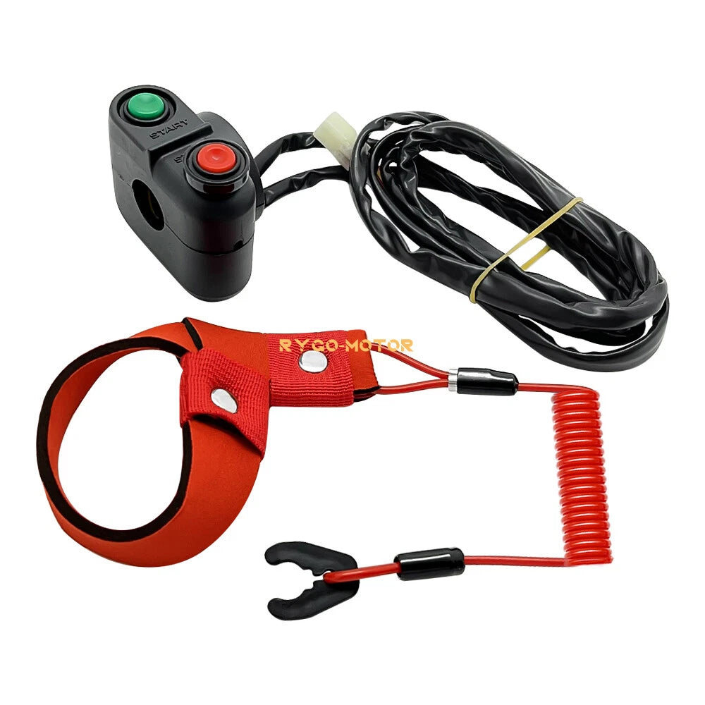Start Stop Kill Switch for Kawasaki Jet Ski 750 SS JH750 (1992–1997) 27004-3721