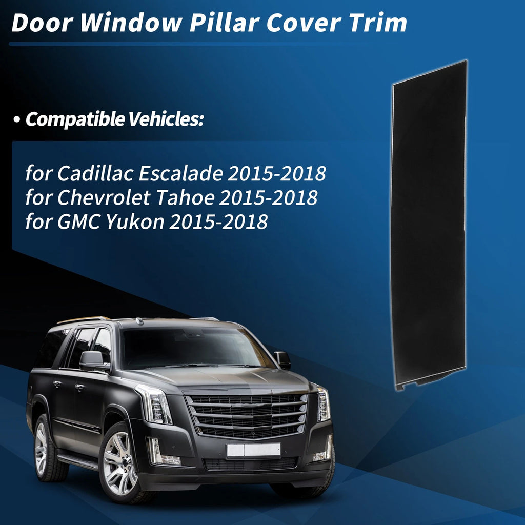 Rear Right C Pillar Window Cover Trim Replacement for Chevrolet Tahoe (2015–2018)