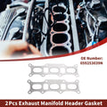 Exhaust Manifold Header Gasket Set for Audi A4 A5 A6 A7 A8 (2 Pcs)