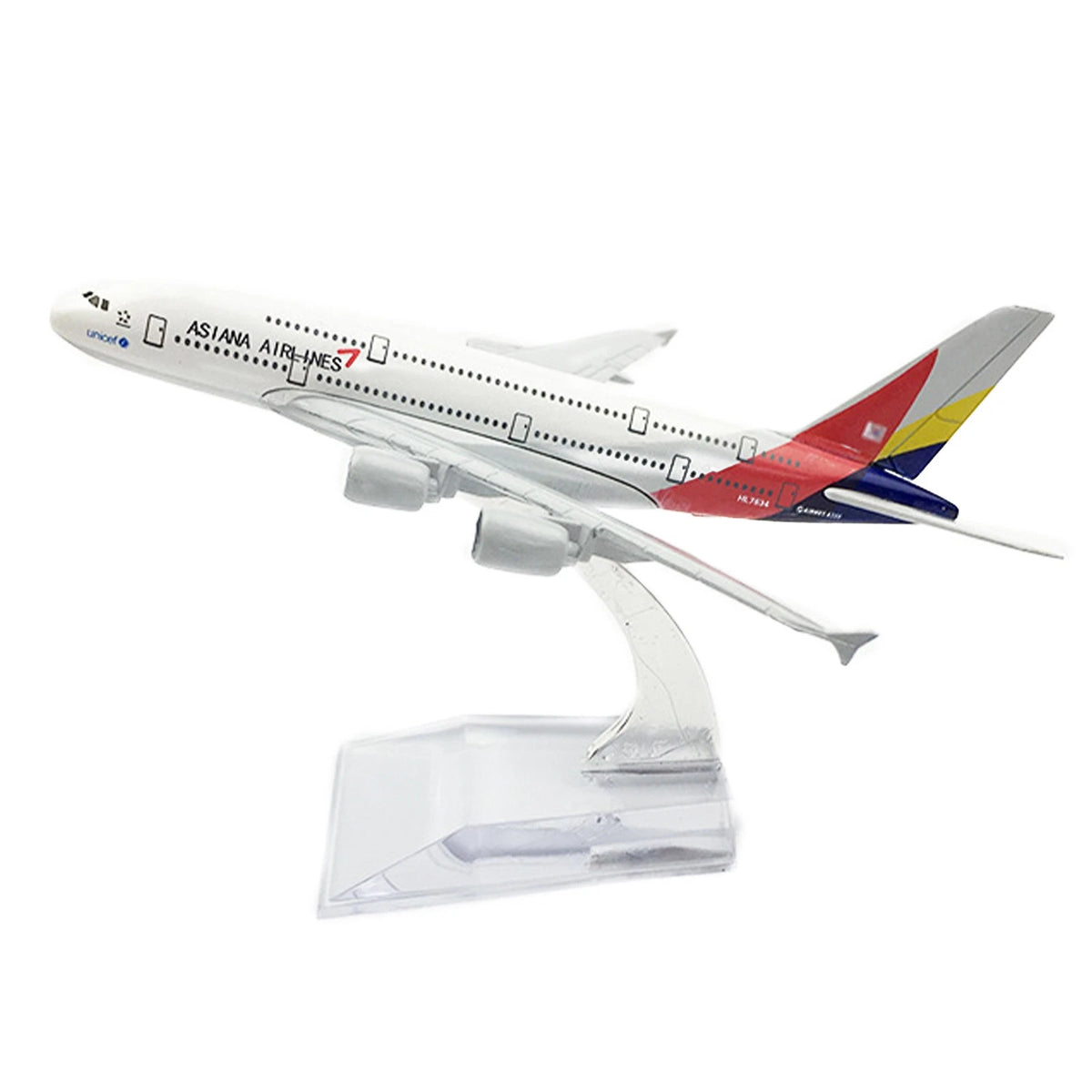 1/400 Asiana Airlines A380 Model Aircraft