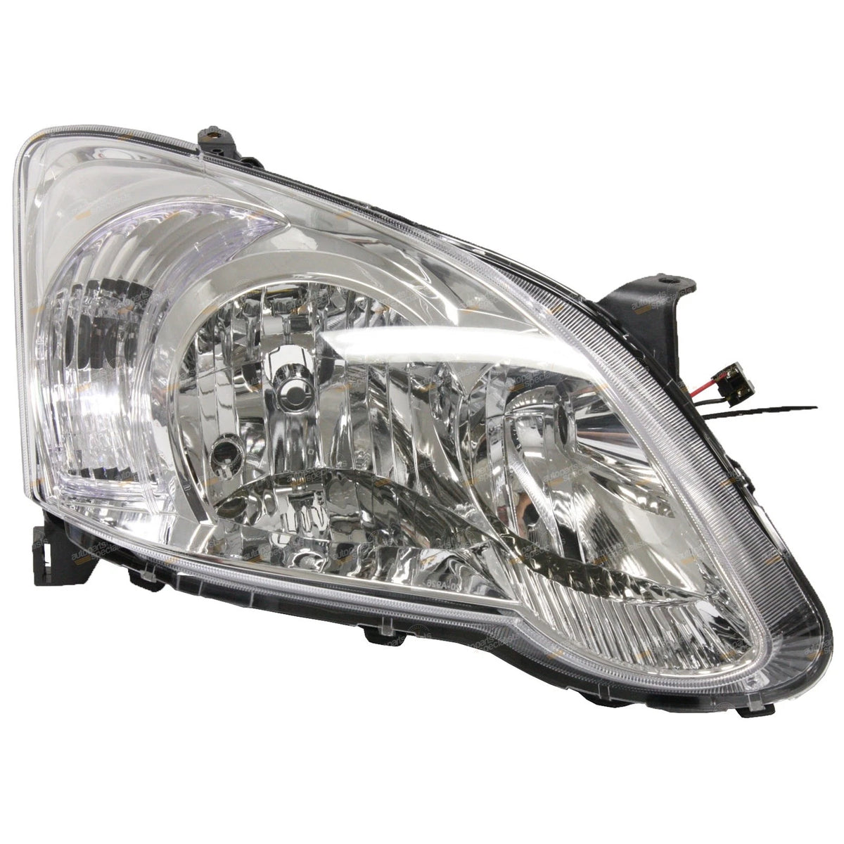 Set of 2 Chrome Headlights for Toyota Corolla ZZE122 (2004–2007)