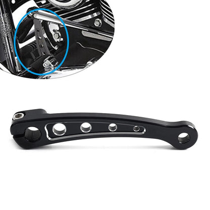 CNC Shift Lever for Harley Touring Street Glide (2014–2023) Black & Silver