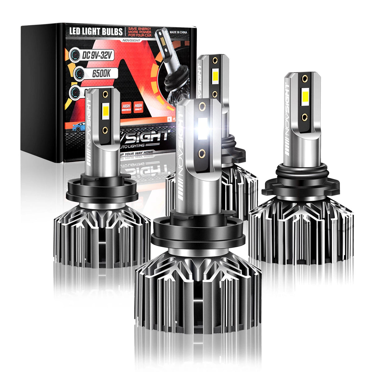 H11/H9/H8 9005/HB3 Combo LED Headlight Bulbs for NOVSIGHT (N/A)