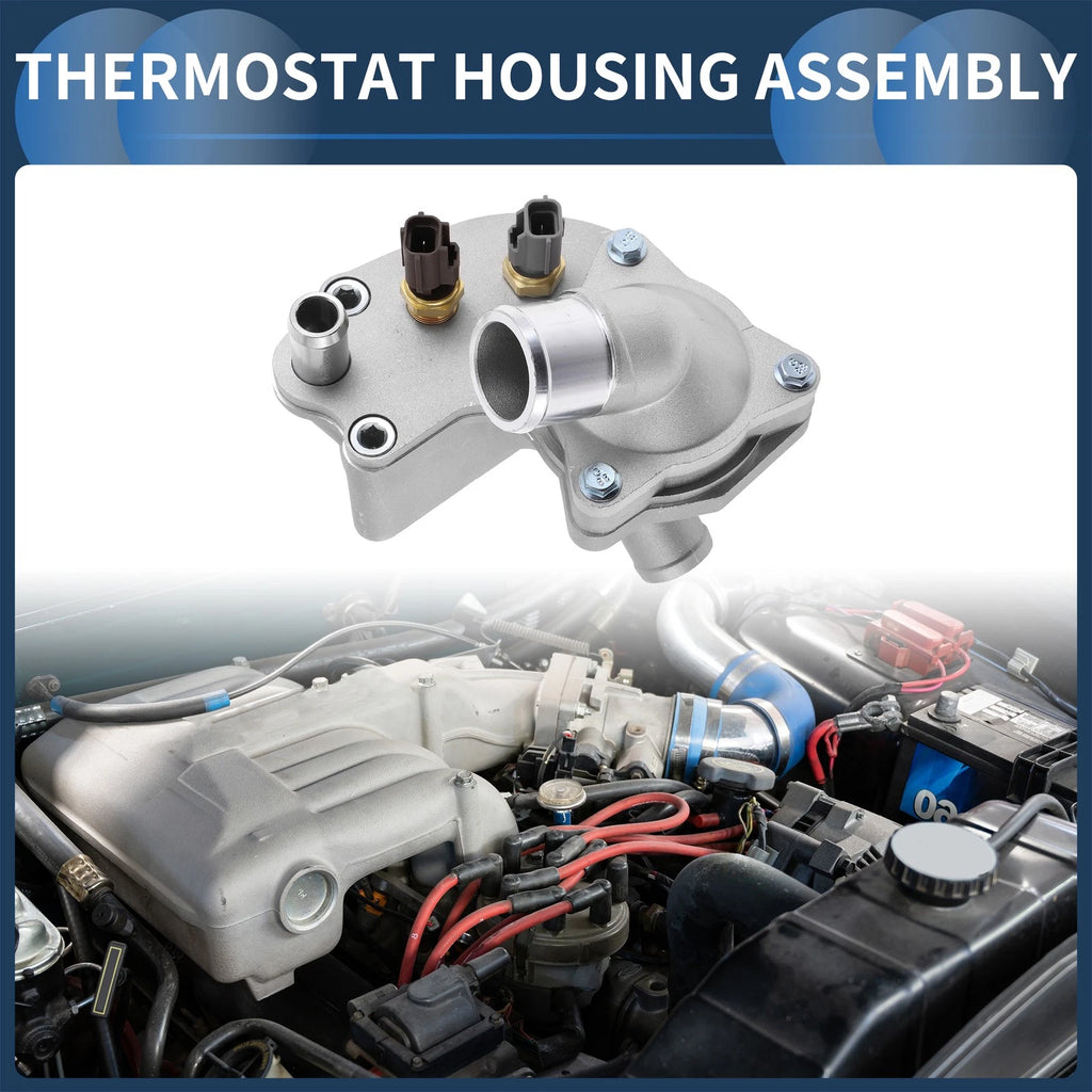 Engine Coolant Thermostat Housing Assembly for Ford Explorer 4.0L V6 (1997–2001)