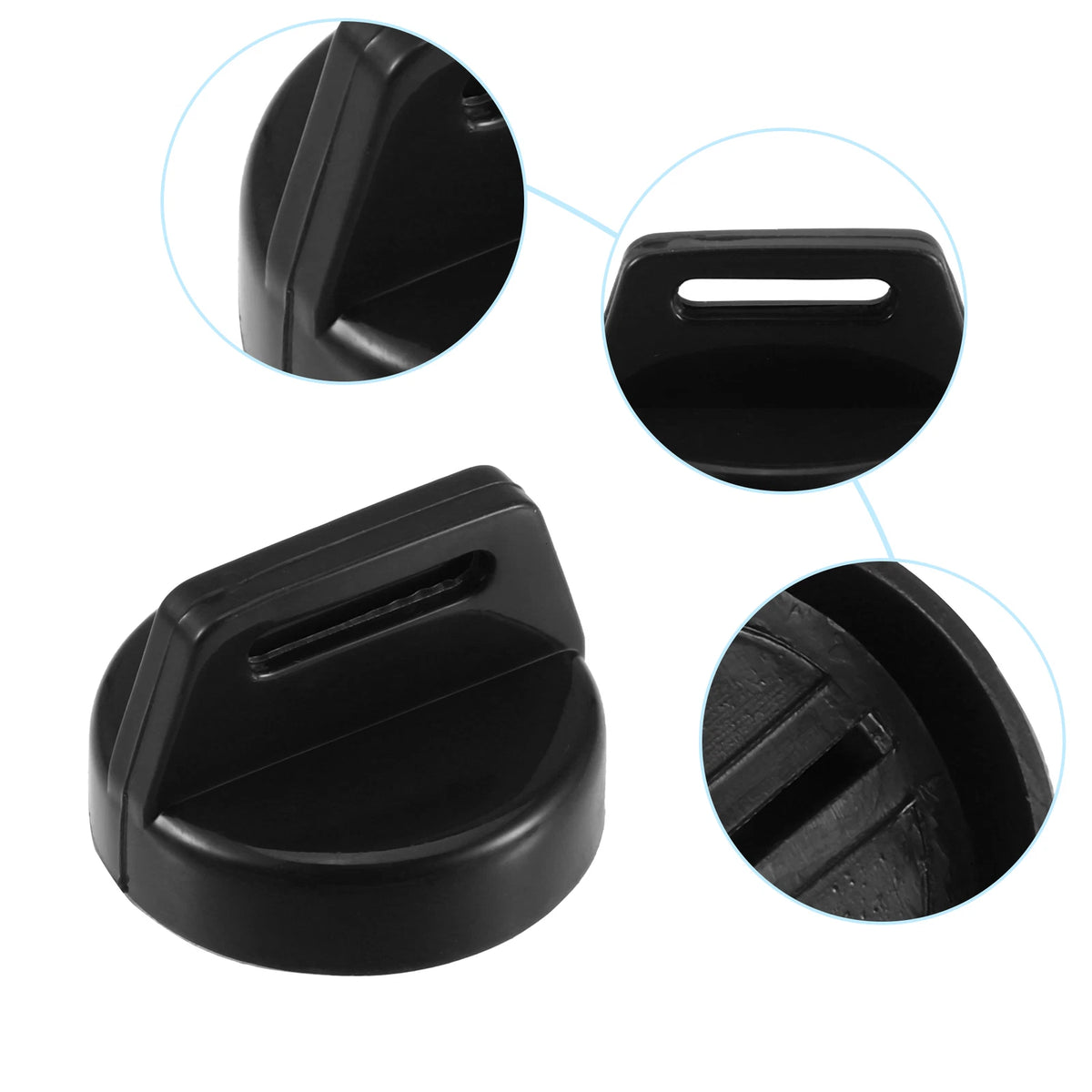 2X Ignition Switch Key Fob Cover Shell Case for Polaris RZR XP1000 (2014–2023)