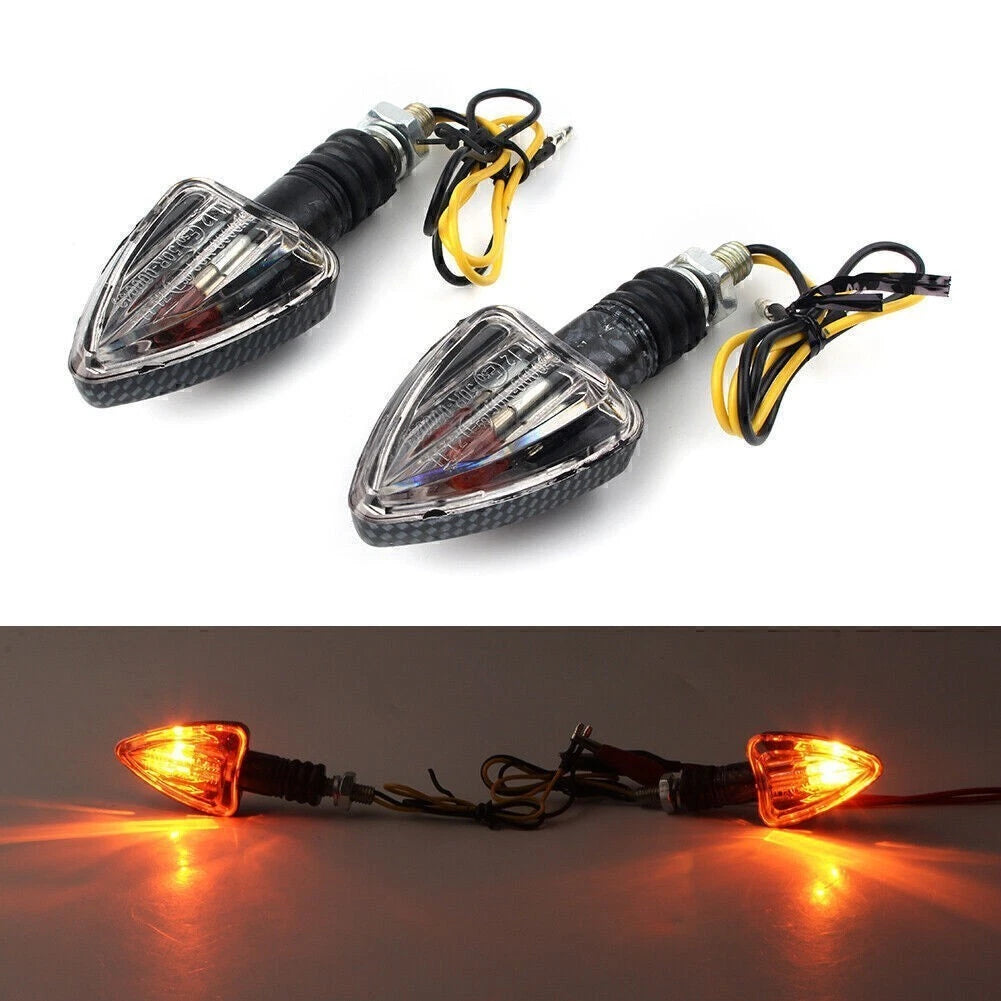 LED Triangle Turn Signal Indicator Light for Yamaha Suzuki