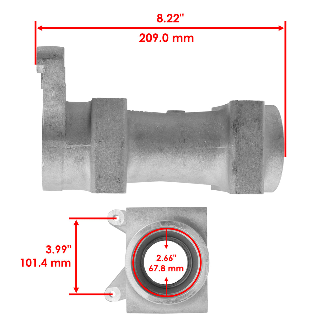 Rear Axle Bearing Housing Carrier Replacement for Kawasaki KFX400 2003-2003