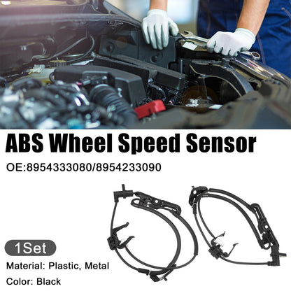 Set of 2 Front Left Right ABS Wheel Speed Sensors for Lexus ES350 (2007–2012)