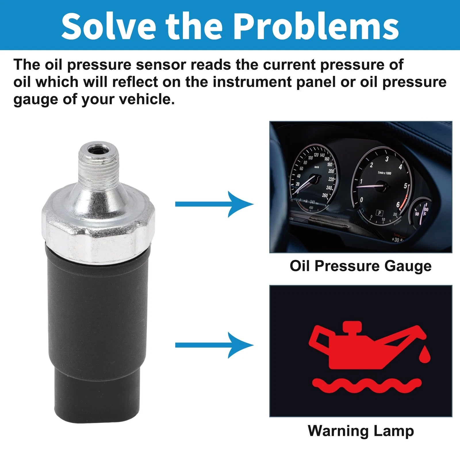 Engine Oil Pressure Sensor Replacement for Dodge Viper (1995–2002)
