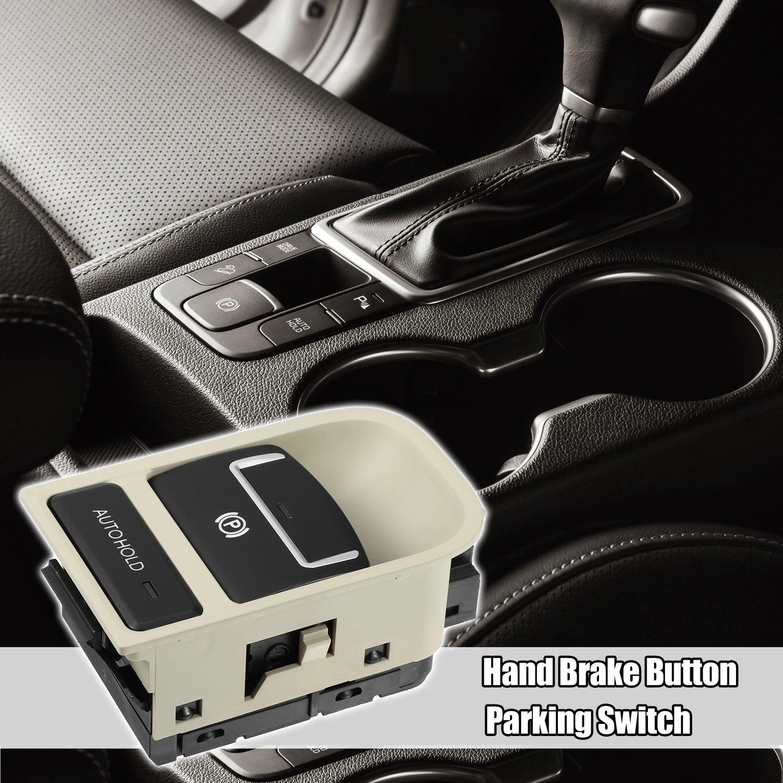 Parking Brake Switch Handbrake Button for Volkswagen Tiguan (2009–2018)