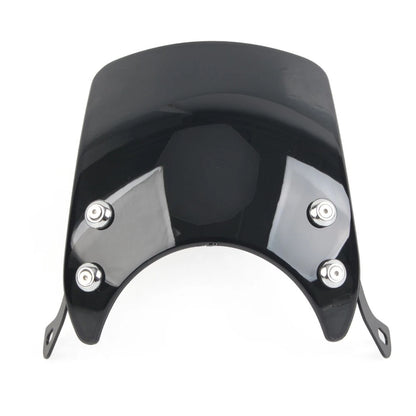 Wind Deflector for Universal 5-7 Inch Motor (Black)