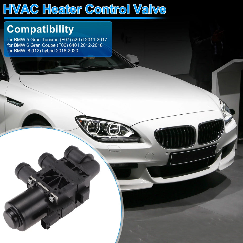 Heater Control Valve Replacement for BMW 5 Gran Turismo F07 520d (2011–2017)