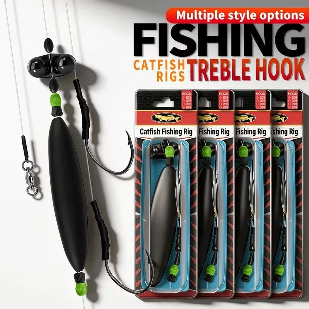 Freshwater Float Rig for High Buoyancy Dual Hook Setup (Waterproof)