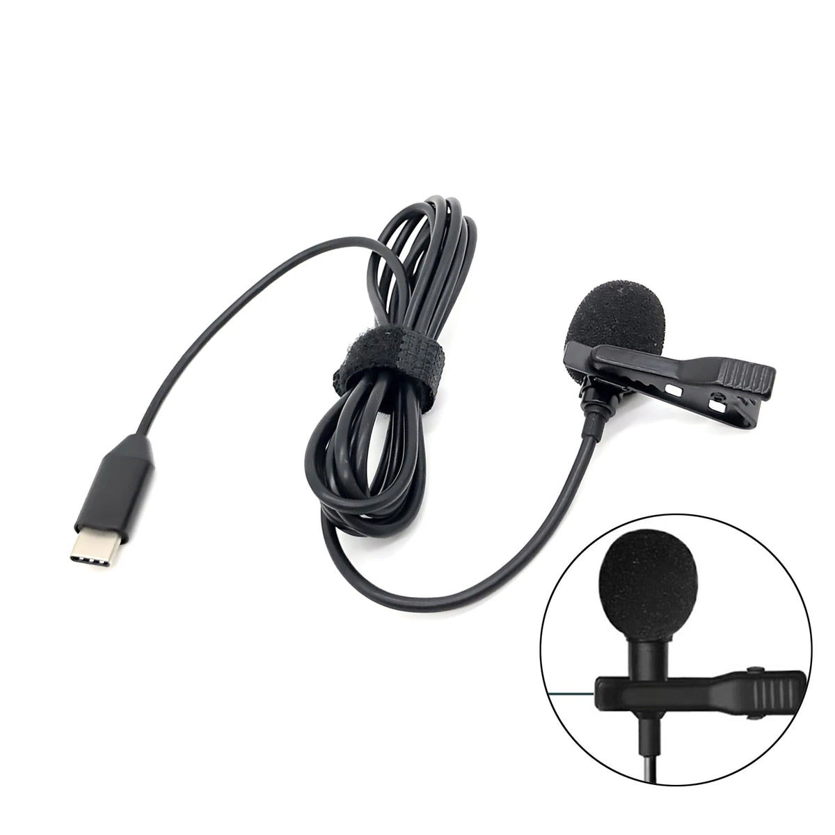 Omnidirectional Lavalier Mic for DJI Action 2/3/4/Pocket 3 (34dB)