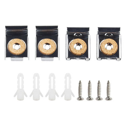 Glass Clamp for Frameless Glass Hardware Kit Mirror Wall