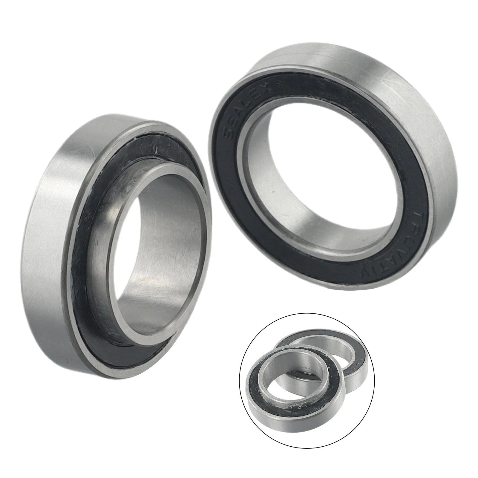 2Pcs Bottom Bracket Bearings MR22237 + MR2437H8-2RS for SRAM