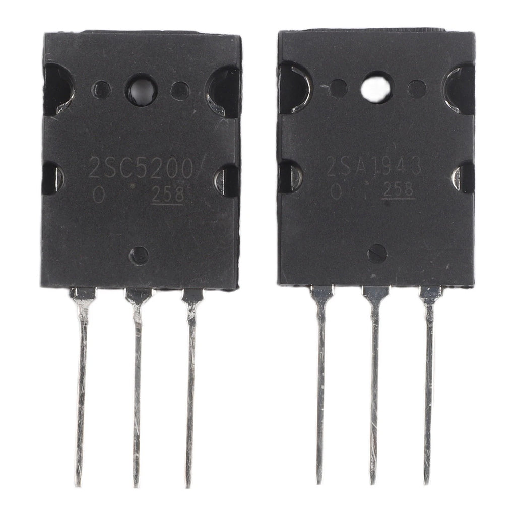 2X Matched Transistors 2SA1943 2SC5200 for Audio Circuits