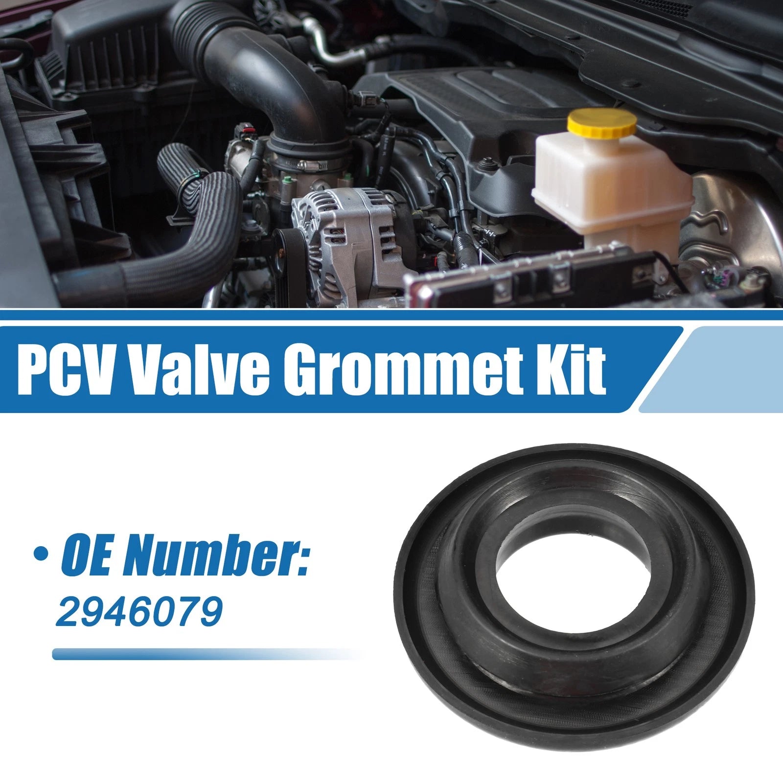 PCV Valve Replacement Exhaust Valve for Dodge Ram 2500 3500 (2014–2018)