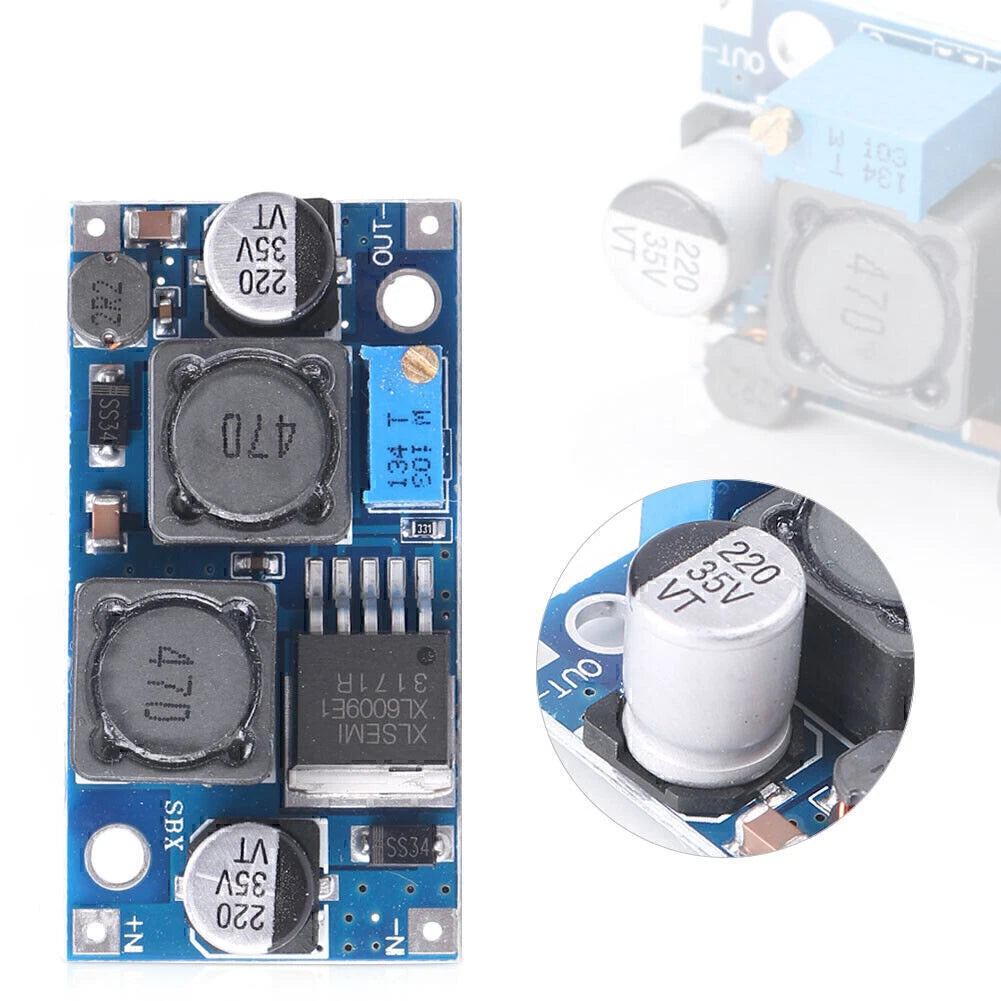DC-DC Boost Buck Adjustable Step Up Down Converter Module for Solar (1PC)