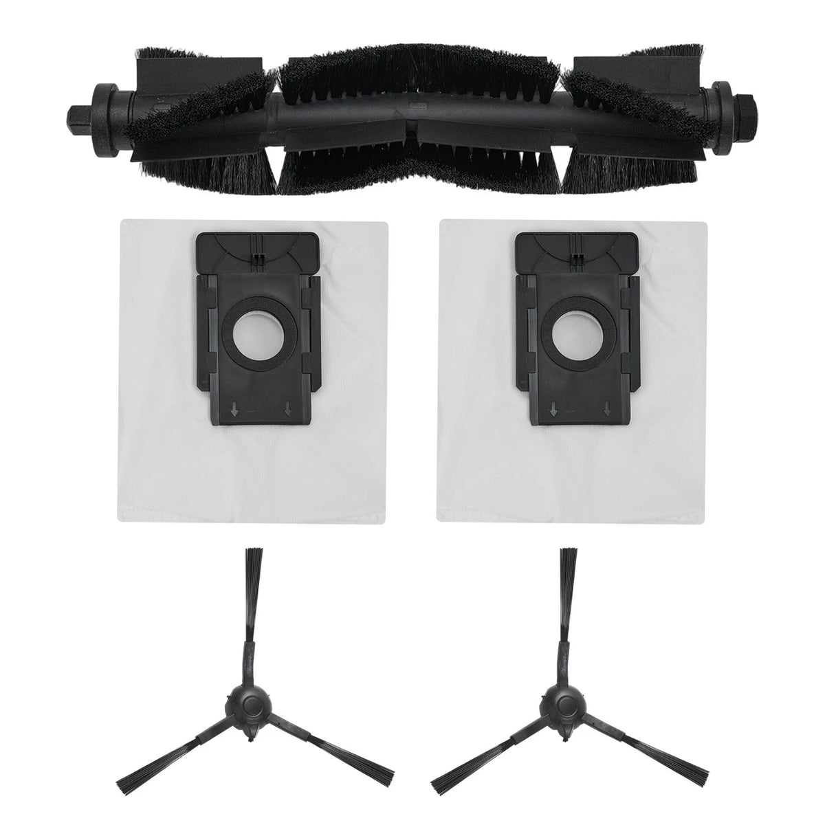 2X Main Brush & 2X Side Brushes for Verefa L11 Pro Accessory Pack