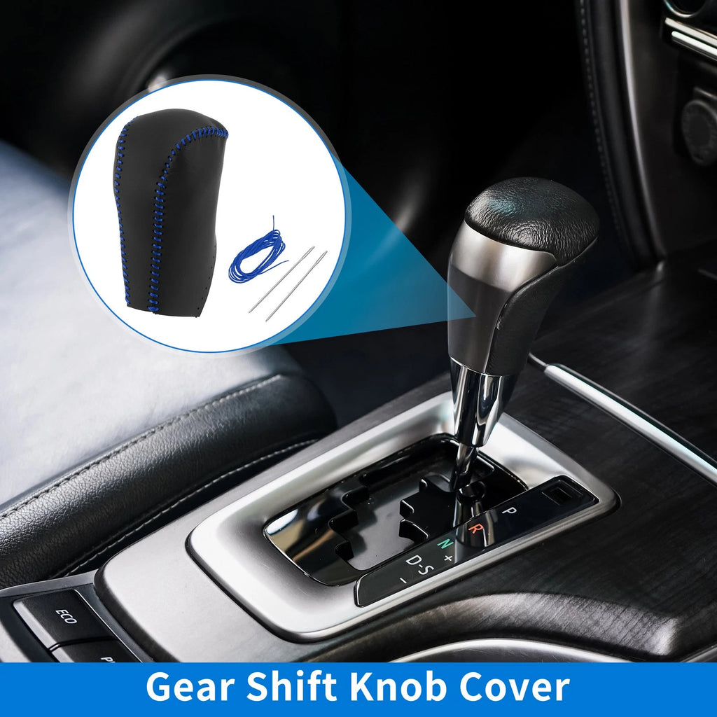 Gear Shift Knob Cover Replacement for Toyota RAV4 (2013–2016) Faux Leather