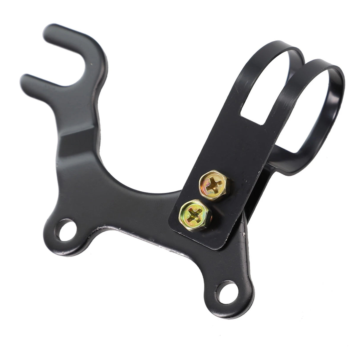 Adjustable Disc Brake Conversion Bracket for Bike Bicycle (Black)