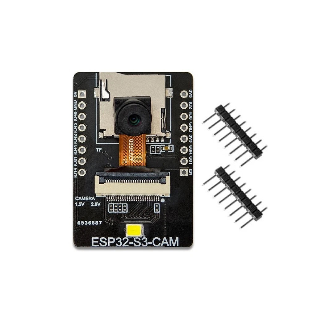 Compact ESP32-S3CAM Board for AI Face Recognition (40x27mm PCB)