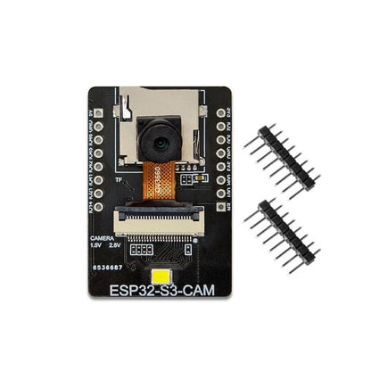 Compact ESP32-S3CAM Board for AI Face Recognition (40x27mm PCB)