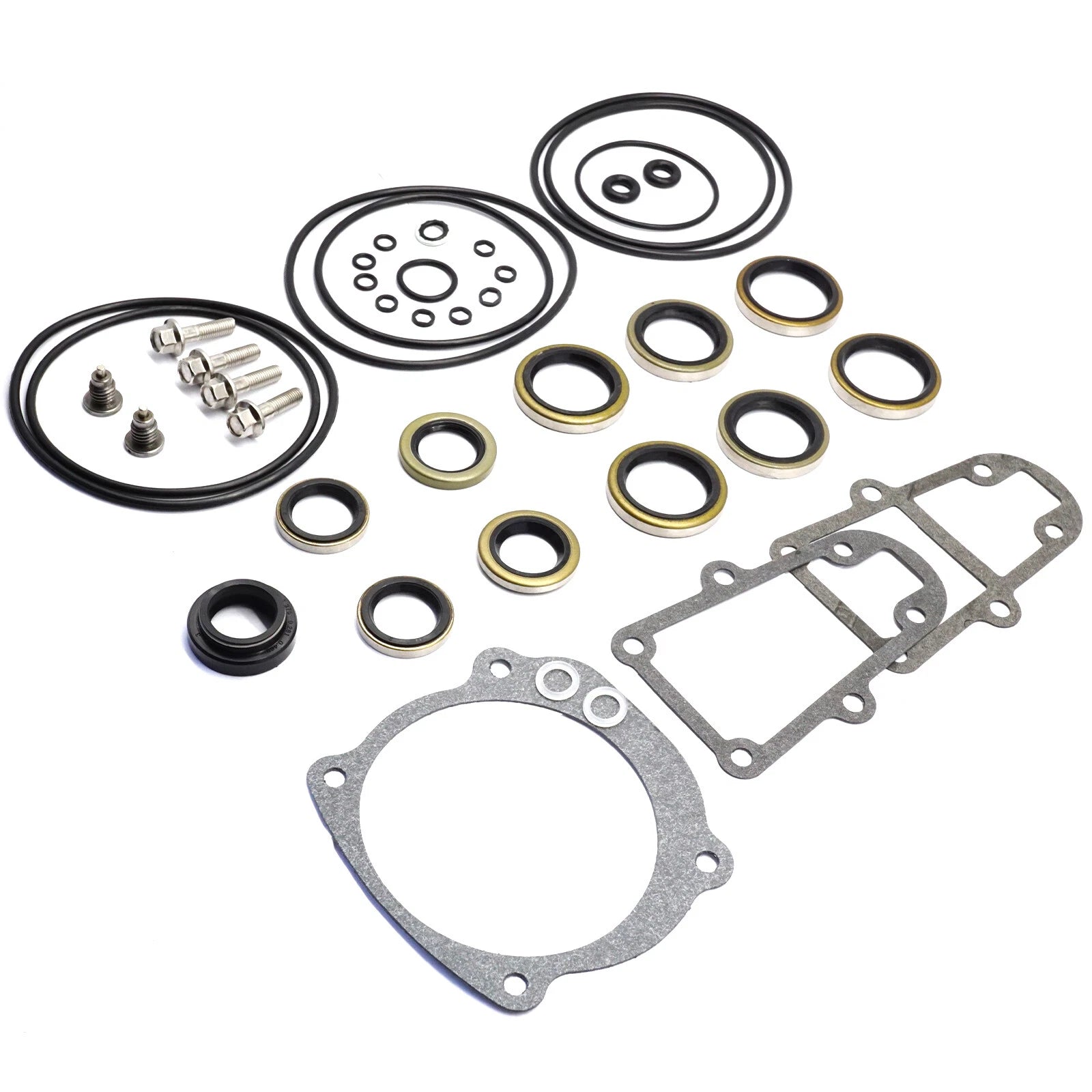 Seal Kit for Evinrude Johnson Outboard Gearcase Lower Unit (5006373, 5000411, 439141)
