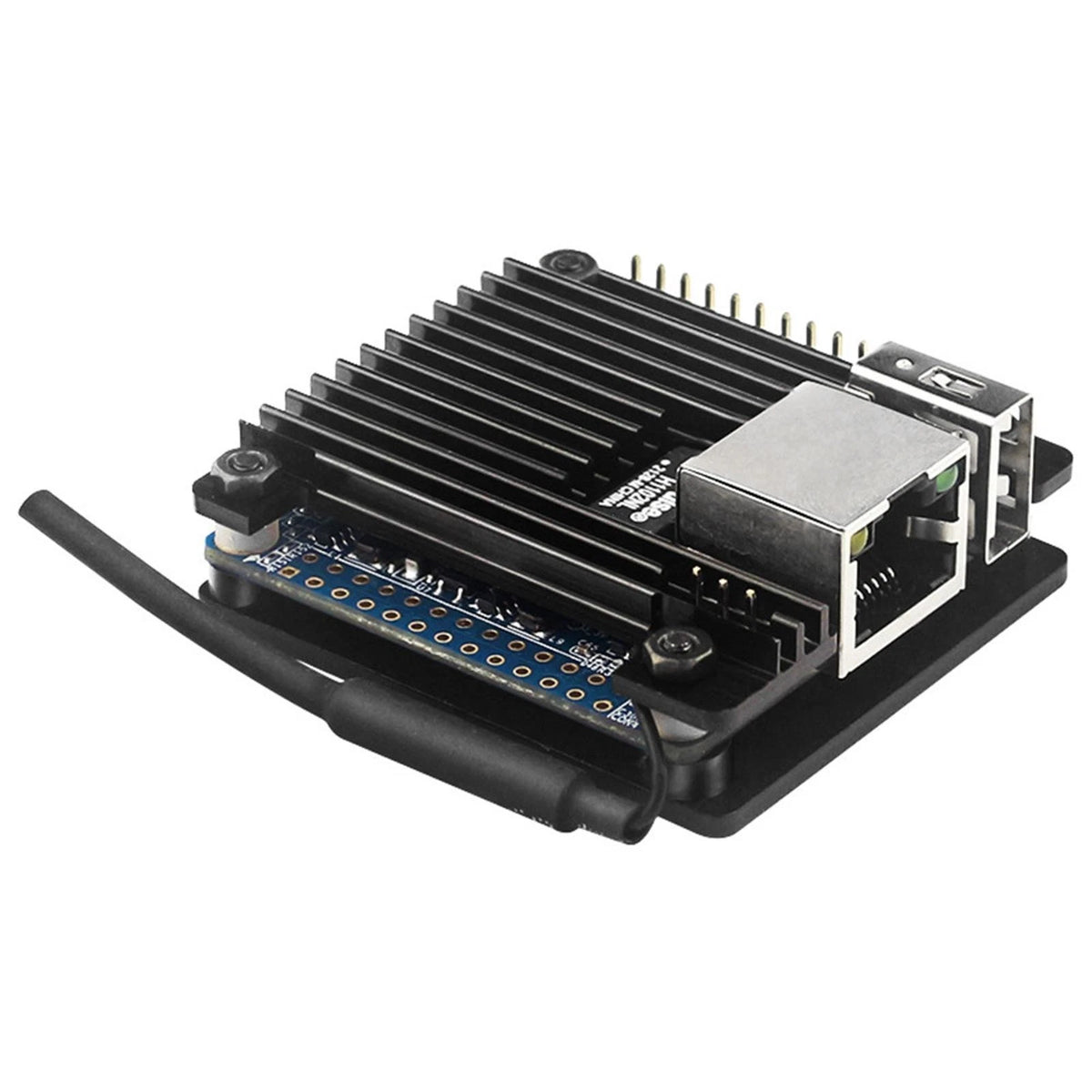 R Metal Aluminum Alloy Passive Cooling Heatsink Case for Orange Pi Zero