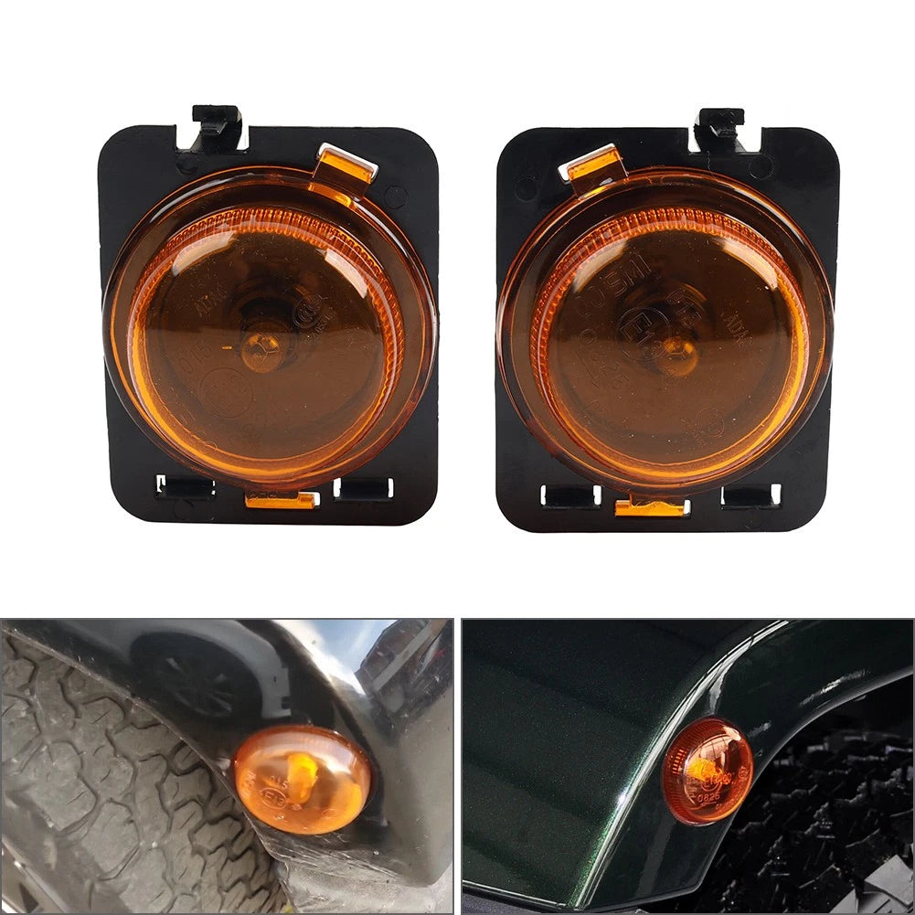 Side Marker Turn Signal Light for Jeep Wrangler JK (2007–2018)