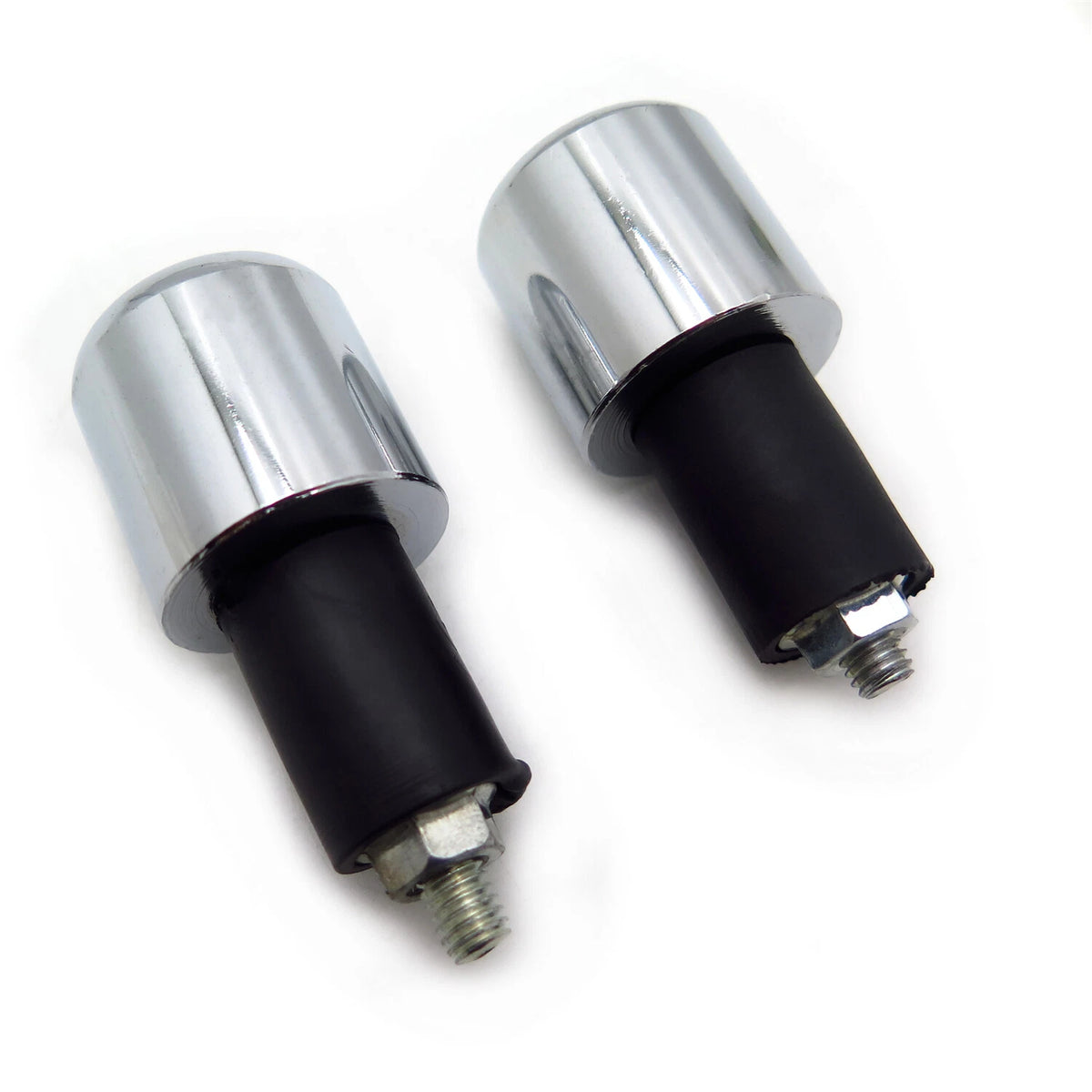 2PC Handle Bar End Plug Grip Caps for Motorcycles ATV (22mm 7/8")
