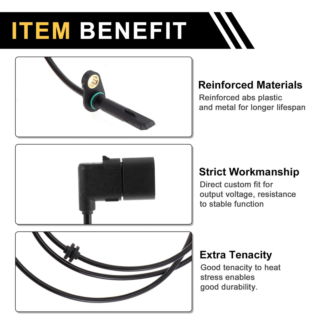 ABS Wheel Speed Sensor Replacement for Mercedes-Benz C300 (2015–2020)