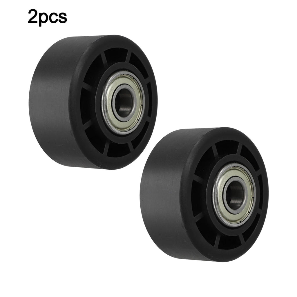 2X Replacement Bearing Wheels for Treadmills and Exercise Bikes