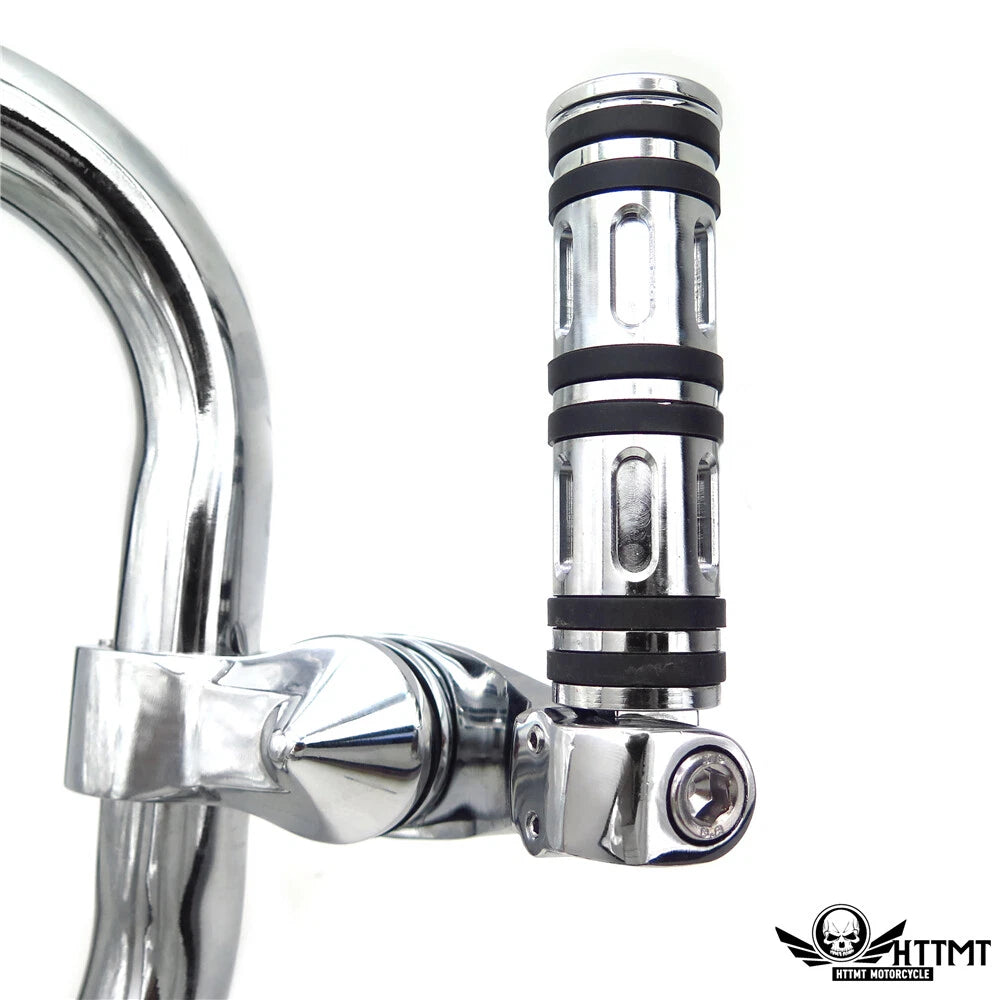 2.5" Short Angled Adjustable Foot Peg Kit for Harley Iron 883 (2009–2023)