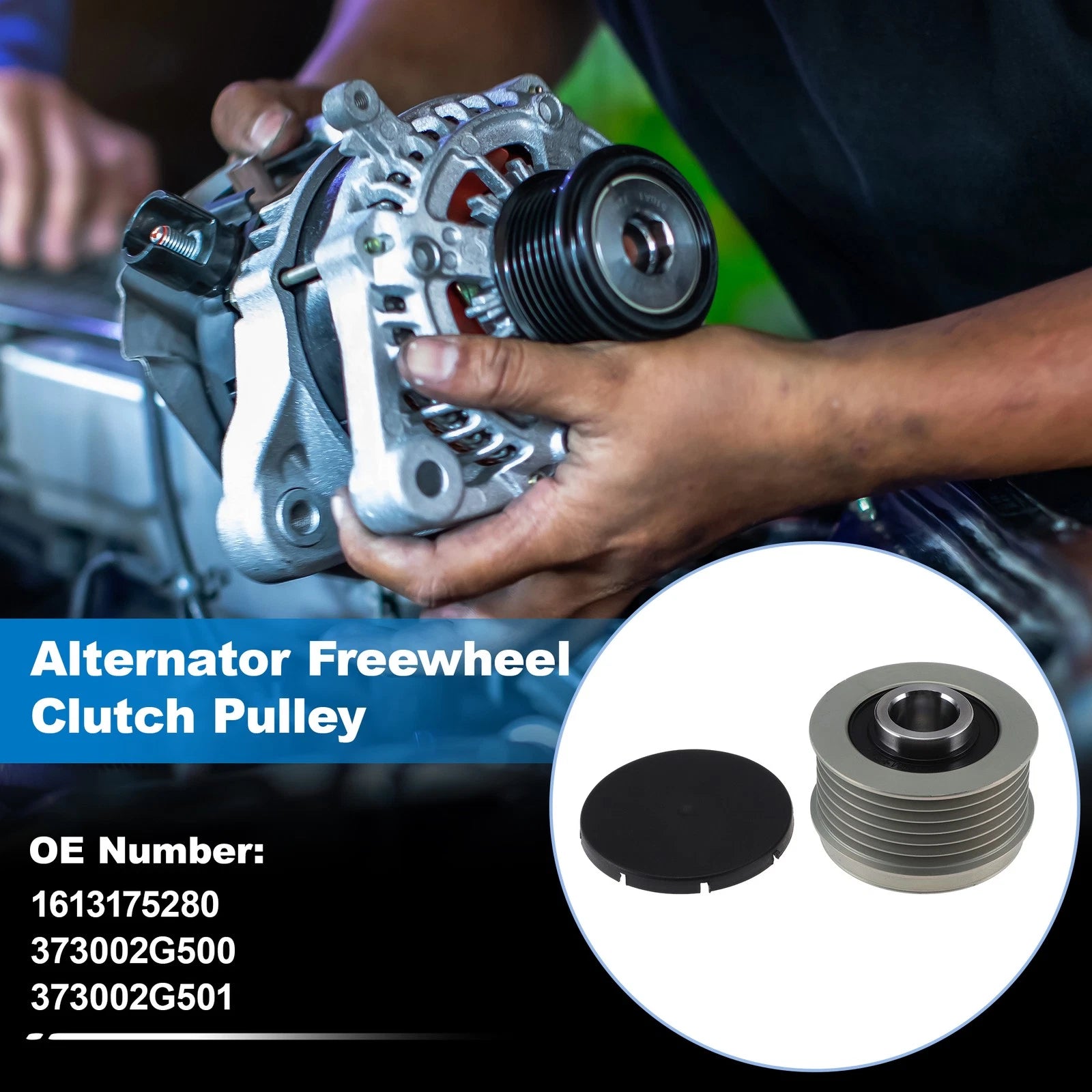 Alternator Freewheel Clutch Pulley Replacement for Hyundai Santa Fe (2001–2012)