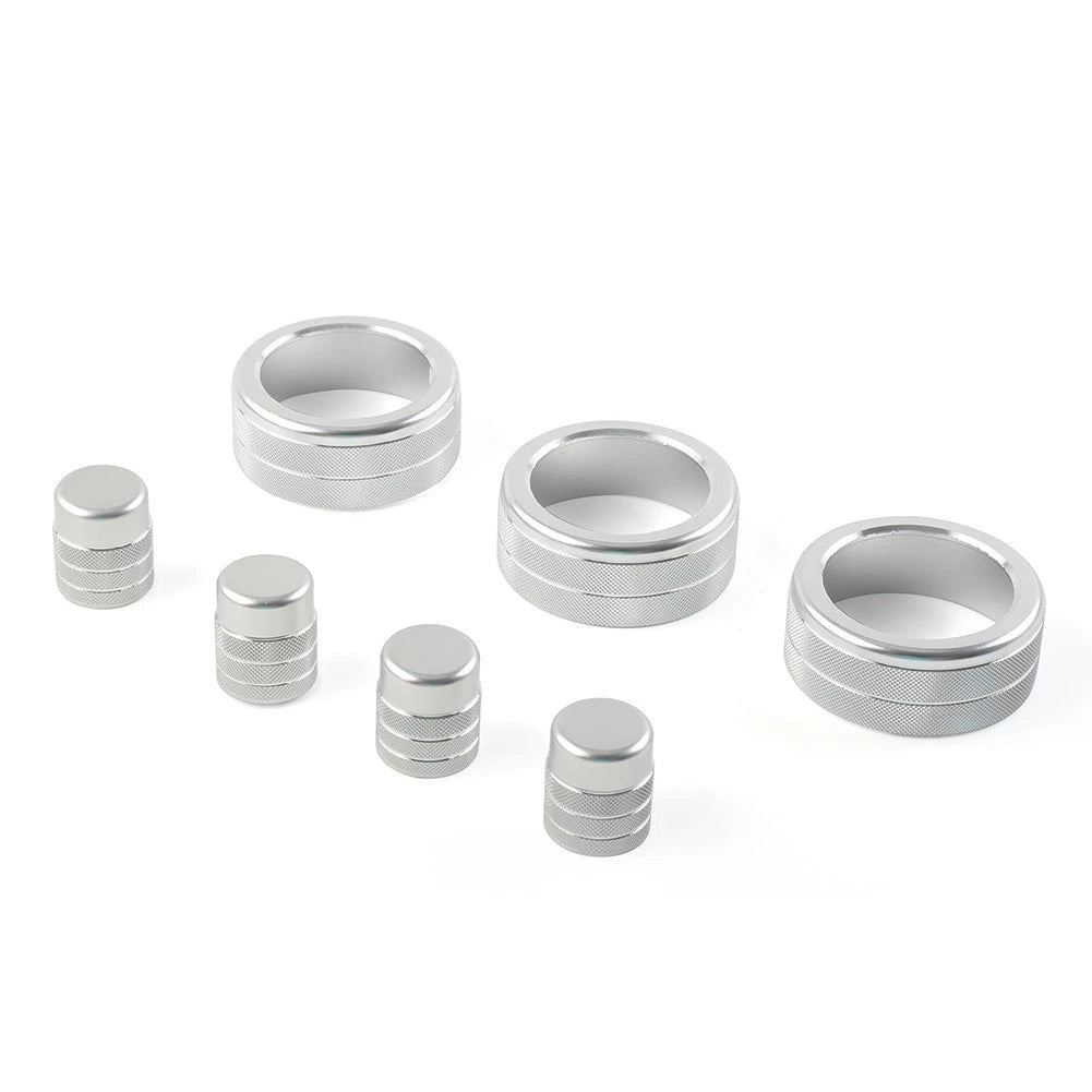 Switch Knob Ring Cover for Honda Civic (2022–Present) & CR-V (2023–2024) Silver