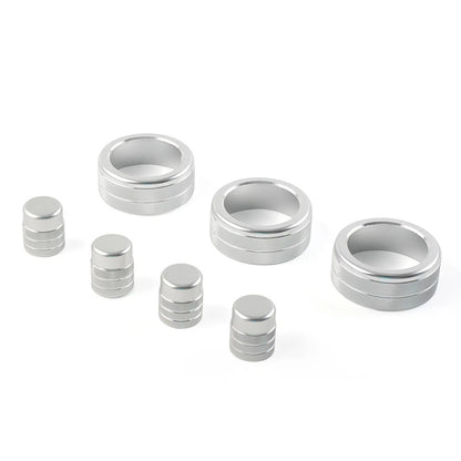 Switch Knob Ring Cover for Honda Civic (2022–Present) & CR-V (2023–2024) Silver