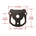 Water Pump Impeller Repair Kit for OMC Cobra (Replaces 984461, 983895, 984744, 18-3348)
