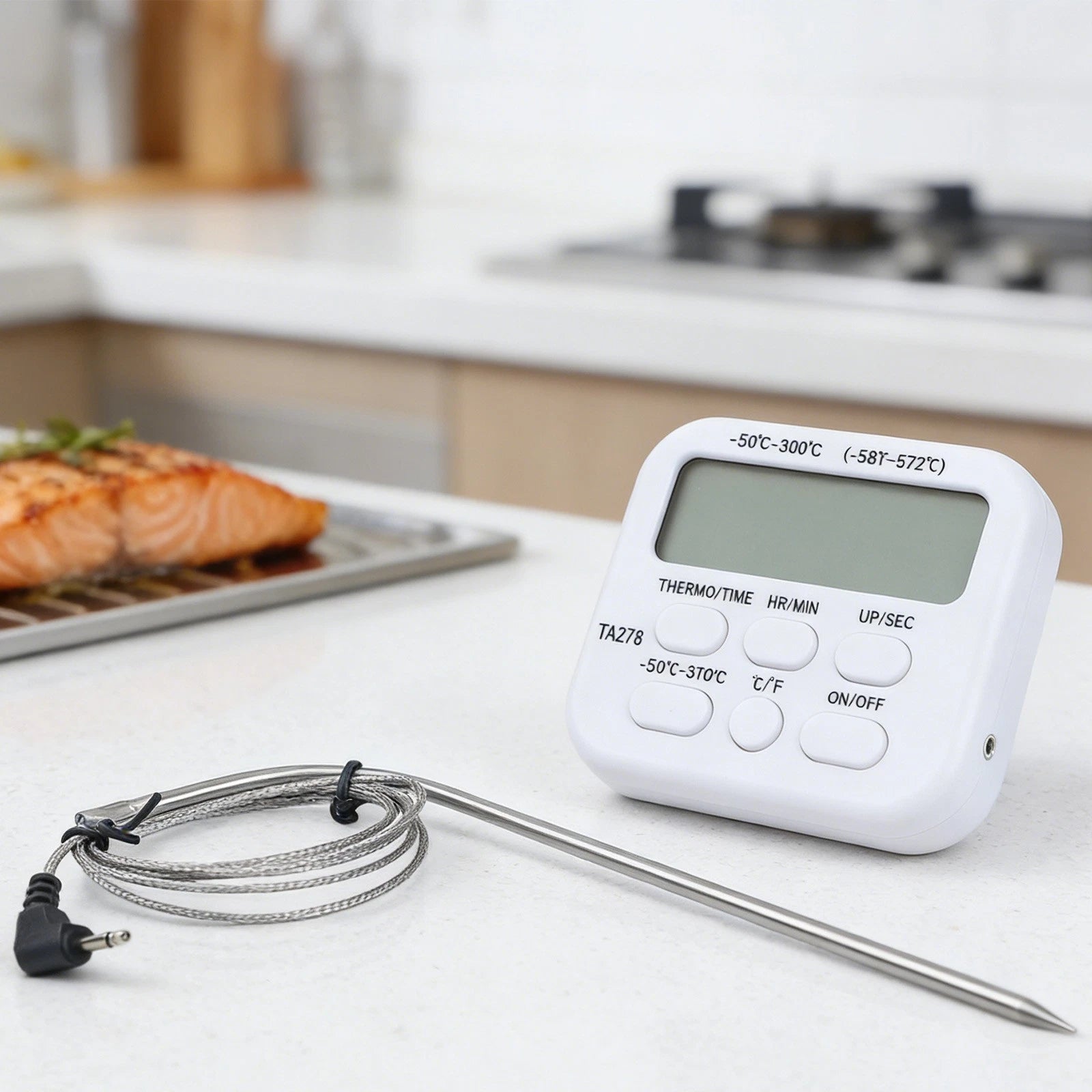 Digital Food Thermometer Probe for Cooking (ABS)