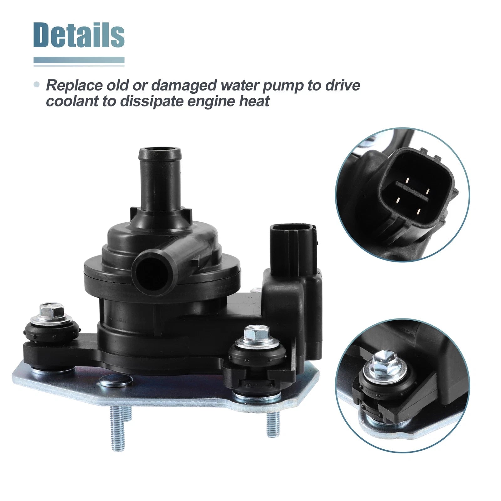 Engine Cooling Inverter Water Pump Replacement for Toyota Highlander (2006–2010)