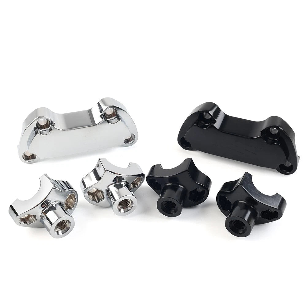 Handlebar Risers Top Clamp for Harley Dyna Softail Sportster
