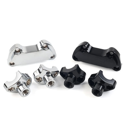 Handlebar Risers Top Clamp for Harley Dyna Softail Sportster